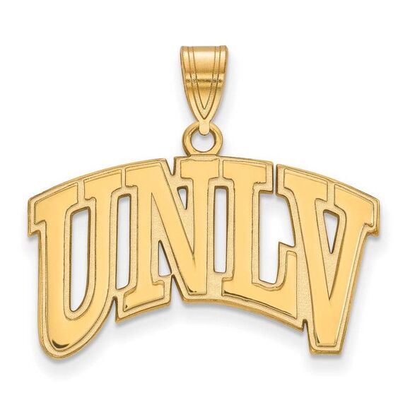 10k Yellow Gold U. of Nevada Las Vegas Large Pendant